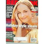 Redbook December 2000 - Helen Hunt book cover
