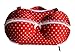 Neewer® Protect Bra Underwear Lingerie Case Storage Travel Organizer Bag (Red Dot with String Bag)