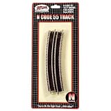 Atlas N Code 55 Nickel Silver 12.5 inch Radius Full Section Track (6)