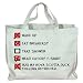 HUG MY NOVA SCOTIA DUCK TOLLING RETRIEVER CHECKLIST Totebag (Cotton Tote / Bag)
