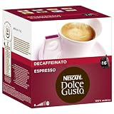 Nescafé Dolce Gusto Espresso Decaffeinato, 3er Pack (48 Kapseln)