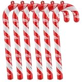 Detroit Red Wings Candy Cane Ornament Set