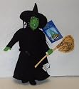 13" Wicked Witch of the West; A Wizard of Oz Item; Plush Stuffed Toy Doll