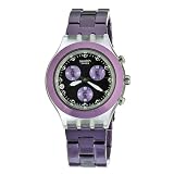 Swatch Ladies Watch Full Blooded Blueberry Chronograph SVCK4048AG