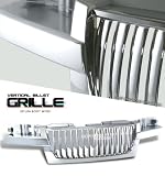 04 05 06 07 CHEVY COLORADO VERTICAL 1PC FRONT CHROME GRILL GRILLE