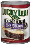 Lucky Leaf Premium Blackberry Pie Filling or Topping, 21-Ounce Cans (Pack of 12)