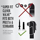 Mini-Bike-Pump-with-BONUS-Glueless-Puncture-Repair-Kit-Fits-Presta-Schrader-No-Valve-Changing-Needed-120-PSI-Mini-Portable-Cycle-Frame-Pump-for-All-On-Off-Road-Tires Mini-Bike-Pump-with-BONUS-Glueless-Puncture-Repair-Kit-Fits-Presta-Schrader-No-Valve-Changing-Needed-120-PSI-Mini-Portable-Cycle-Frame-Pump-for-All-On-Off-Road-Tires