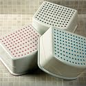Tippitoes Step up Stool - White/Blue