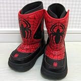 SPIDERMAN(スパイダーマン)光るスノーブーツ(レッド)