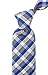 Scott Allan Men's Stripe Necktie - Blue/Gray
