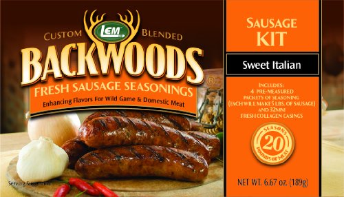 LEM Products Backwoods Sweet Italian Fresh Sausage Seasoning