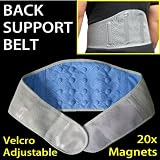 MAGNETIC BACK Support BELT 41 - 50 (Large) BACKACHE Back PAIN Ache. * HALF PRICE offer *