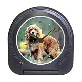 Cocker Spaniel Travel Alarm Clock