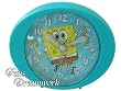 Nickelodeon SpongeBob SquarePants Blue Desk Clock