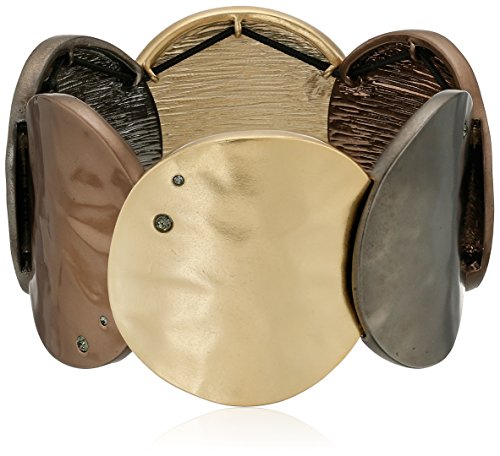 Kenneth Cole New York Tri-Tone Stretch Bracelet