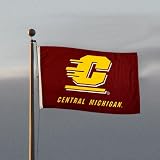 CMU Chippewas Double-Sided 3x5 Flag