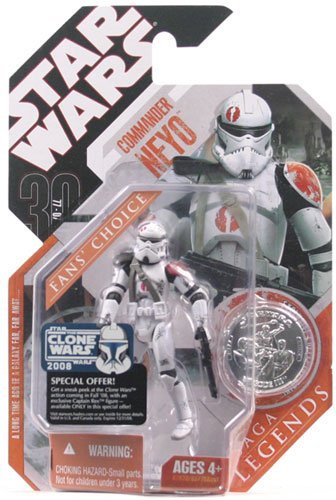 star wars 30th anniversary saga 2007 legends action figure commander neyo  more detail click!