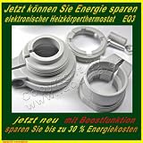 Zoom Produkt-Bild: SET 5 x Heizk&ouml;rperthermostate mit BOOST Funktion inkl Batterien Heizungregler Heizk&ouml;rper Thermostat f&uuml;r Heimeier, Honeywell-Braukmann, Oventrop