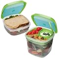 Fresh Selects Salad & Sandwich Lunch Containers (Set of 2)
