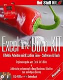 Excel für's Büro Kit, 2 CD-ROMs u. Buch Effektiv Arbeiten mit Excel im Büro. Die CDs: professionelle Excel-Tabellen Business Edition. Das Buch:  Hot Stuff Excel für's Büro . Für Excel ab Version 97