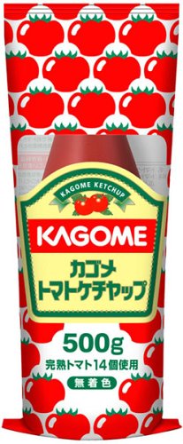 カゴメ トマトケチャップ チュ-ブ 500g (6入り)