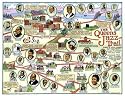 Queens Jazz Trail, The, Art Poster by Marc H. Miller