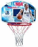 Sure Shot Action Sport NBA Star Player Backboaard & Ring - Dirk Nowitzki