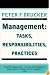 Management: Tasks, Responsibilities, Practices