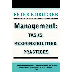 Management: Tasks, Responsibilities, Practices (Harper & Row Management Library)