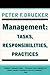 Management: Tasks, Responsibilities, Practices