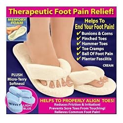 Comfy Toes Slippers L/xl (Ladies 8 1/2- 11, Men's 7 1/2 - 10)