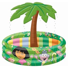 Dora the Explorer Inflatable Palm Spring Pool