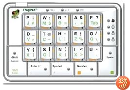 Bluetooth FrogPad Left Handed PC or Mac ( BLMAC1500L )
