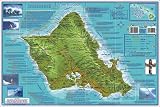 Frankos Oahu Surfing Map
