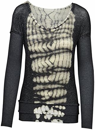 Womens Sweaters - Tie Dye Knit Pullover Sweater - Cute Sweater for All Weather (Large)