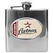 Houston Astros 6oz Stainless Steel Flask MLB Baseball (Available Engraved)