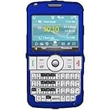 Amzer Rubberized Snap On Crystal Hard Case for Samsung Code i220 (Blue)