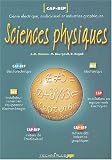 Sciences physiques CAP-BEP : M�tiers de l'�lectricit�, de l'audioivisuel et des industries graphiques