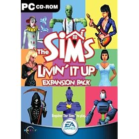 The Sims: Livin' It Up Expansion Pack (PC CD)