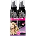 3 Wetter Taft Power Cashmere Schaumfestiger mega stark, 2er Pack (2 x 150 ml)