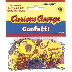  Curious George Confetti