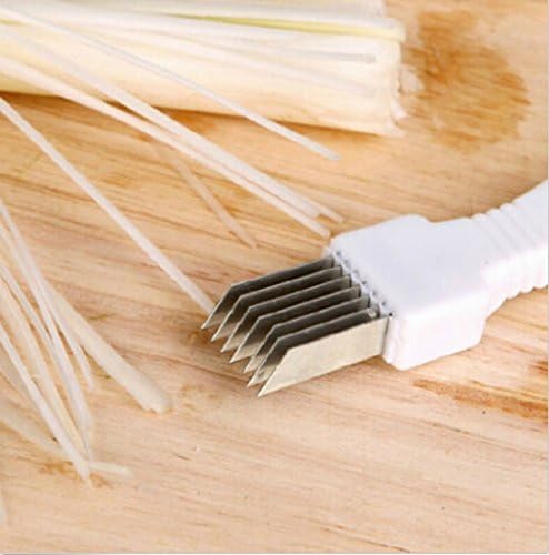MobileSharpNew Green Spring Onion Slicer Vegetable Shredder Cutter Easy Handle (White)