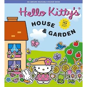  Hello Kitty's House & Garden: Reusable Sticker Book [Board Book] 