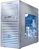 Velocity Micro Edge Mx220 Desktop (2.66 GHz Intel Core 2 Quad Q9400 Processor, 4 GB RAM, 750 GB Hard Drive, 20x DVD Burner with Lightscribe, Vista Premium) Silver