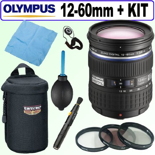 Olympus Zuiko 12-60mm f/2.8-4.0 Digital ED SWD Zoom Lens + Deluxe Accessory Kit