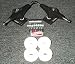 Frontage Pro Black Skateboard Deck Trucks Pkg