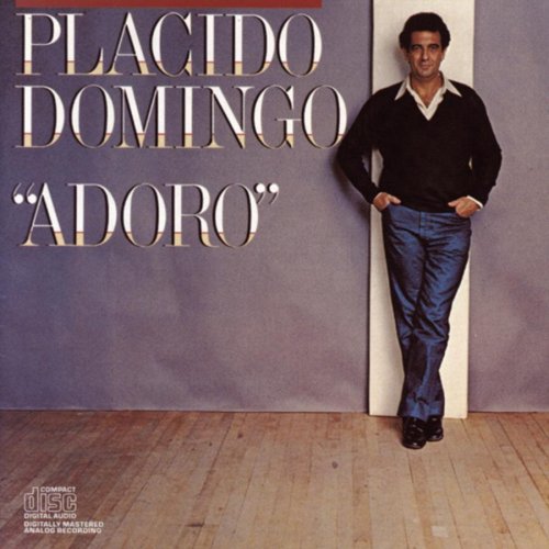 Placido Domingo Adoro cd cover