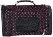 Designer Dog Carrier-Black w/Fushia Polka Dots