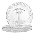 South Beach Palm Plates - Set of 4