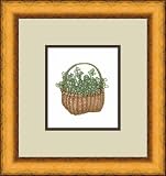 Basket Of Parsley by Barbie Tidwell - Framed Artwork